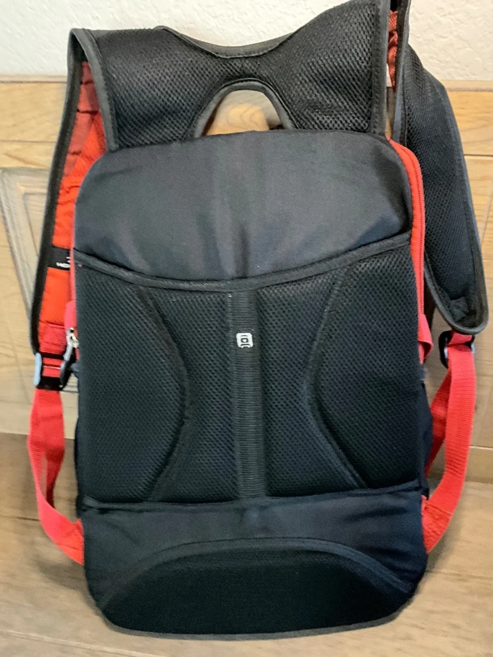 High Sierra Lightweight Backpack Orange Black Suspension System Multi Pocket GC
